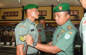 Naik pangkat Prajurit Korem 011
