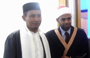 Penulis dan Syeikh Kamil