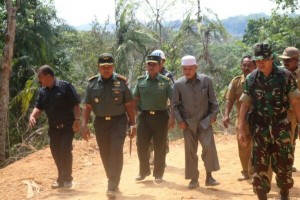 Danrem 011 LW dan Bupati Tamiang