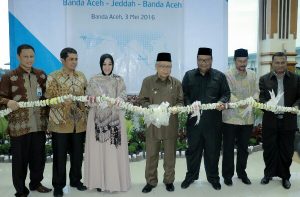 Gubernur Resmikan Penerbangan Umrah Aceh-Jeddah