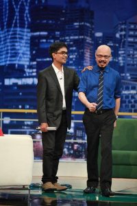 Sikdam Hasim Gayo bersama Andy F. Noya. (foto : Kick Andy Show)