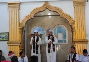 Syeikh Ahmed di Masjid Lemah Burbana
