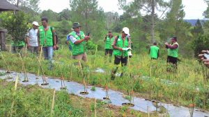 Kegiatan praktek lapang bagi peserta diklat Tematik