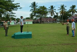 Pembukaan Turnamen Sepak Bola Korem Teuku Umar