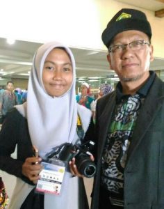 Sintia dan Kaknwil Kemenag Aceh