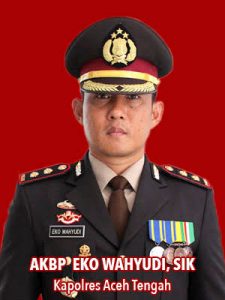 Kapolres Aceh Tengah, AKBP Eko Wahyudi