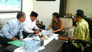 Pak Nas dan Dirjen Planalogi Kehutanan