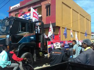 Massa Pendukung Khairul-Zulfikar