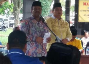 Pengukuhan Sekber Partai Koalisi Pendukung ABDI