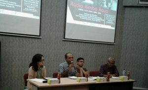 Pemutatan film dokumenter Radio Rimba Raya di UI