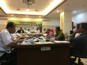 Rakor Kehumasan se-Aceh