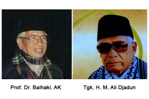 2 Tokoh Gayo (alm) Prof Dr Baihaqi AK dan Tgk. H. M Ali Djadun