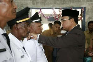 Pak Nas Lantik 6 Reje di Kute Panang