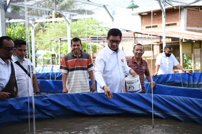 Kepala Dinas kelautan dan Perikanan DR.Ir.Ilyas
